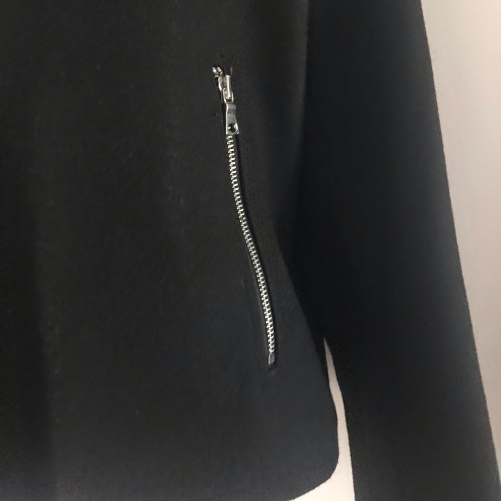 GAP Moto Style Wool blend Jacket - Picture 5 of 12
